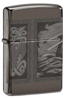 Zippo 60005581 150-081348 Viking Drakkar Design - Zippo/Zippo Lighters