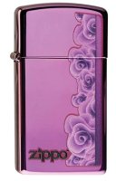 Zippo 60000058 28124-000021 PURPLE ROSES - Zippo/Zippo Lighters