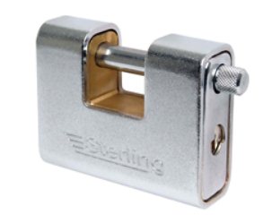 555 80 SB Armoured Steel Lock 80mmm - Locks & Security Products/Padlocks & Hasps