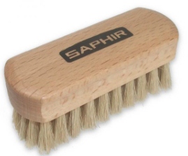 Saphir White 8.5 cm Polishing Brush 2640304 - SAPHIR Shoe Care/Brushes