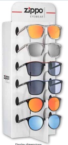 ******OBP-9S21 Zippo Sun Glasses Display Pack (9 pieces) - Zippo/Zippo Sun Glasses