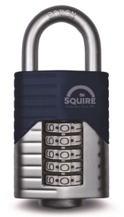 Squire VULCAN COMBI 60mm Padlock - 5 Wheel