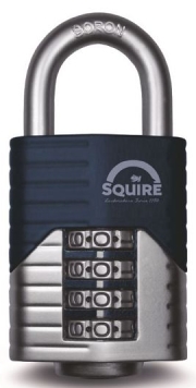 Squire VULCAN COMBI 50mm Padlock - 4 Wheel