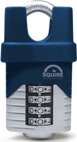 Squire VULCAN COMBI40CS 40mm Padlock - Closed Shackle - 4 Wheel - Locks & Security Products/Padlocks & Hasps