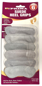 ****Suede Heel Grips Prima (card of 6) - Tarrago Shoe Care/Insoles