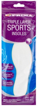 ..41047C Prima Sports Insole Triple Layer One size - Shoe Care Products/Insoles