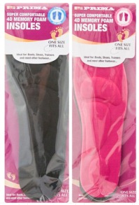 *****41369C Super Comfortable 4D Memory Foam Insoles (pair) - Tarrago Shoe Care/Insoles