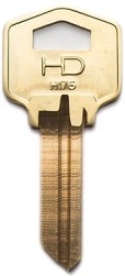 Hook 4268 HD Brass H176 Kwikset H0088