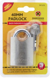 40mm Marksman Beam Blade Padlock 59125C