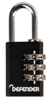 DFCOMBI20 Squire Defender 20mm Combination Padlock