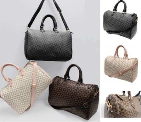 JBFB317 Mixed Pattern Holdall - Leather Goods & Bags/Holdalls & Bags