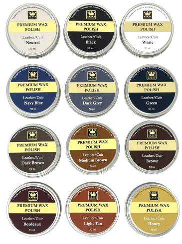 *Sovereign Premium Wax Polish 50ml Tin - Shoe Care Products/Leather Care