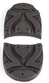 Ridgeway Golf Heels Dark Brown D2958 15mm - Shoe Repair Materials/Heels-Mens