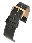 EX100S Black Extra Long Economy Watch Straps - Watch Straps/Economy Straps