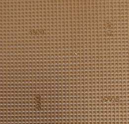 Sheet 292 Svig Deelite Pyramid Micro Caramel 73cm x 45.5cm ZT292 - Shoe Repair Materials/Sheeting
