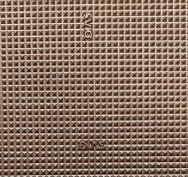 Sheet 292 Svig Deelite Pyramid Micro Brown 73cm x 45.5cm ZT292 - Shoe Repair Materials/Sheeting
