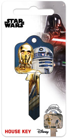 Hook 4317 F701 R2 D2 & CPO3 Star Wars UL2 Fun Keys - Keys/Licenced Fun Keys