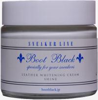Boot Black Sneaker Line Whitening Cream Shine 40ml