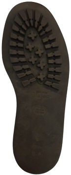Goodyear Commando Style Sole Brown 12.5mm (pair) - Shoe Repair Materials/Soles