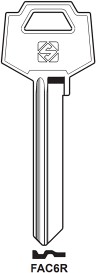 IKS FAC6R Silca - Keys/Cylinder Keys- Specialist