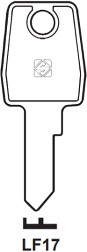 IKS LF17 Silca - Keys/Cylinder Keys- Specialist