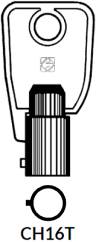 IKS CH16T Silca - Keys/Cylinder Keys- Specialist