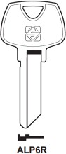 IKS ALP6R Silca - Keys/Cylinder Keys- Specialist
