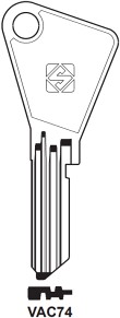 IKS VAC74 Silca - Keys/Cylinder Keys- Specialist