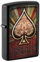 Zippo 60006151 49917-000002 Zippo Ace of Spade Design - Zippo/Zippo Lighters