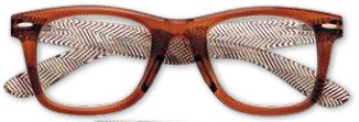 31Z B16 Brown Zippo Reading Glasses - Zippo/Zippo Reading Glasses