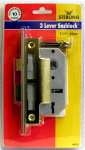 MLS325 3 Lever 2.1/2 Mortice Sash Lock - Locks & Security Products/Mortice Locks