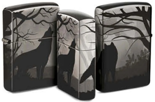 ZIPPO 49188 60005209 Wolves Design