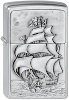 ZIPPO 1300154 PL 200 PIRATES SHIP EMBLEM - Zippo/Zippo Lighters