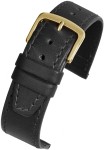 WR800 Black Water Resistant Watch Strap