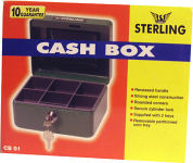 CB01 Cash Box 6 - Locks & Security Products/Cash Boxes & Key Cabinets