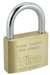 Viro Brass VR303KA 50mm Keyed Alike Padlock