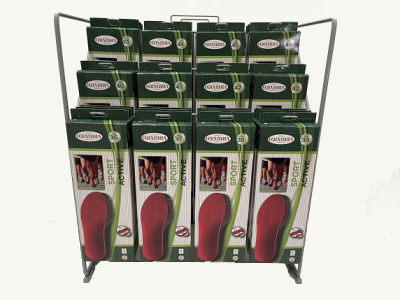 Sports Activ Insole Display Stand & Stock (66 pair assorted insoles) - Tarrago Shoe Care/Insoles