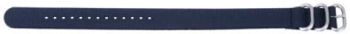 ZU4 Dark Blue Zulu Nylon Watch Strap