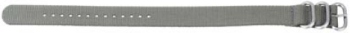 ZU2 Grey Zulu Nylon Watch Strap - Watch Straps/Military & Nato Straps