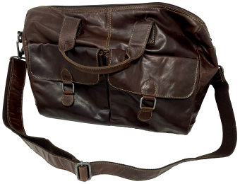 Premium Leather Duffle Pack