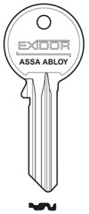 Hook 2999 XGC088 - ASSA ABLOY U6P EXIDOR 5 PIN CYLINDER BLANK 15801281 - Keys/Security Keys