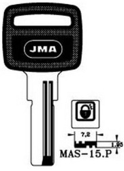 Hook 2076 MAS-15.P Master Dimple Key