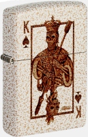 Zippo 48552 60006598 Rick Rietveld Ace Skull Design - Zippo/Zippo Lighters