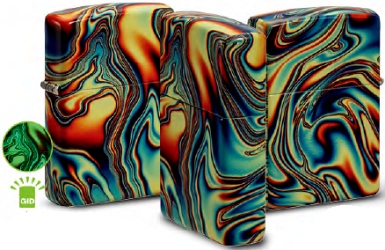 Zippo 48612 60006534 Colorful Swirl Design
