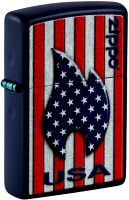 Zippo 60006591 48560 Patriotic Flame Design - Zippo/Zippo Lighters