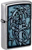 **Zippo 48365 60006396 Medieval Mythological Design