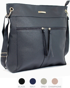 ***JBFB310 Nicole Brown Hand Bag 31 x 31 x 9cm - Leather Goods & Bags/Leather Bags