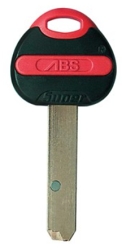 XHV079 - DAABSKBRD2 AVOCET ABS ULTIMATE POS2 KEY BLANK RED