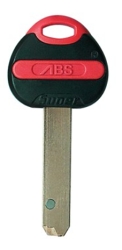 XHV081 - DAABSKBRD4 AVOCET ABS ULTIMATE POS4 KEY BLANK RED