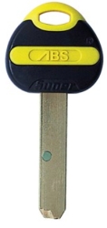 XHV094 - DAABSKBYW1 AVOCET ABS ULTIMATE POS1 KEY BLANK YELLOW